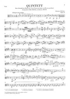 Klavierquintett f-moll op. 34 von Johannes Brahms 