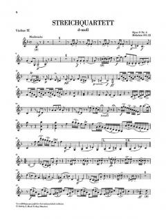 Streichquartette Heft 2, op. 9 von Joseph Haydn im Alle Noten Shop kaufen (Stimmensatz)
