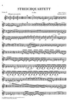 Streichquartette Heft 10 op. 76 Nr. 1-6 von Joseph Haydn im Alle Noten Shop kaufen (Stimmensatz)