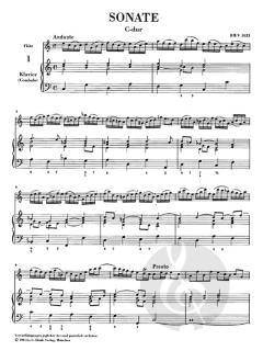 Flötensonaten Band 2 von Johann Sebastian Bach im Alle Noten Shop kaufen