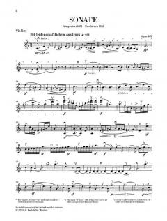 Sonate für Klavier und Violine a-moll op. 105 von Robert Schumann im Alle Noten Shop kaufen