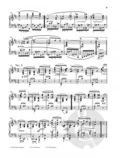 Variationen op. 21, Nr. 1 und 2 von Johannes Brahms 