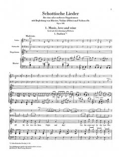 Schottische und walisische Lieder von Ludwig van Beethoven 