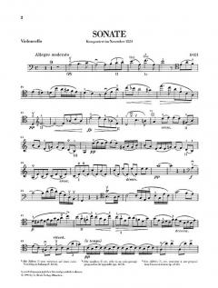 Arpeggionesonate a-moll D 821 (op. post.) von Franz Schubert 