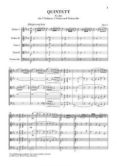 Streichquintette von Ludwig van Beethoven im Alle Noten Shop kaufen - HN9267