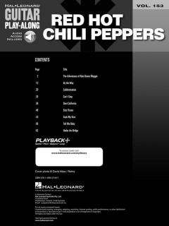 Guitar Play-Along Vol. 153: Red Hot Chili Peppers von Red Hot Chili Peppers 