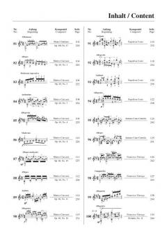 Die 100 wichtigsten Etüden für klassische Gitarre 
