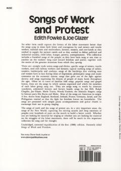 Songs of Work and Protest 