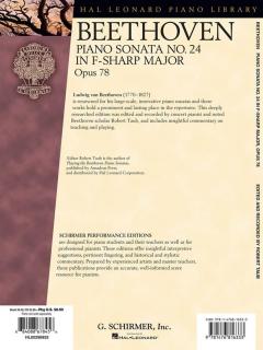 Sonata No. 24 In F-sharp Major, Opus 78 von Ludwig van Beethoven 