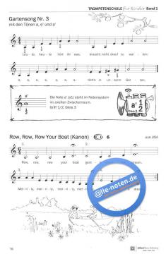 Trompetenschule für Kinder Band 2 von Bernhard Schumacher im Alle Noten Shop kaufen