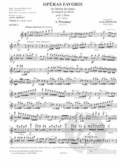 Opéras favoris en forme de duos Vol. 2 von Franz Doppler 