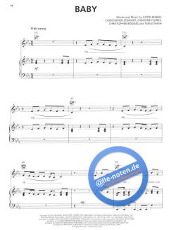 Piano Play-Along Vol. 110: Justin Bieber 