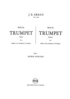 Skole for Trompet von Jean Baptiste Arban im Alle Noten Shop kaufen