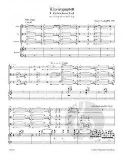 Klavierquartett (Manfred Trojahn) 