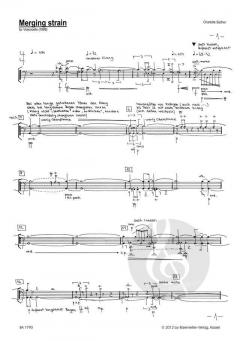 Merging strain für Violoncello von Charlotte Seither im Alle Noten Shop kaufen