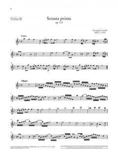 Triosonaten op. 1 und op. 3 Band 1 (Arcangelo Corelli) 