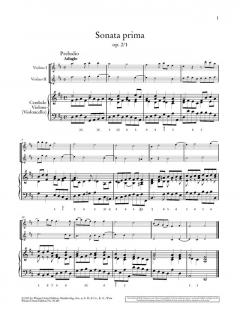 Triosonaten op. 2 und op. 4 Band 2 (Arcangelo Corelli) 