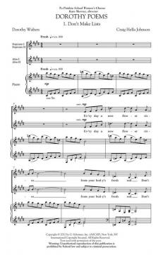 Dorothy Poems von Craig Hella Johnson (Download) 