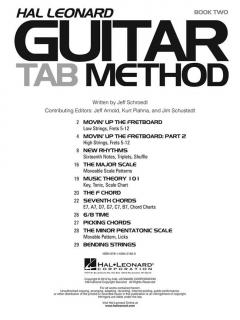 Hal Leonard Guitar Tab Method: Book 2 von Jeff Schroedl 