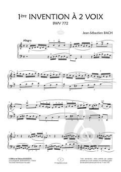 1ère Invention A 2 Voix Do Majeur Bwv 772 von Johann Sebastian Bach 