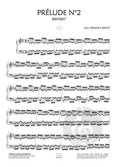 Prelude Do Mineur Bwv 847 von Johann Sebastian Bach 