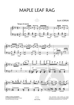 Maple Leaf Rag La B Majeur von Scott Joplin 