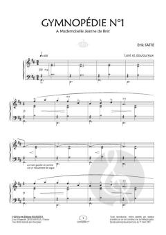 Anacrouse Satie 3 Gymnopedies Po von Erik Satie 