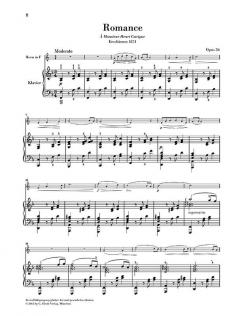 Romanzen für Horn und Klavier von Camille Saint-Saëns im Alle Noten Shop kaufen