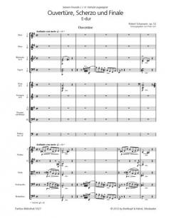 Ouvertüre, Scherzo und Finale E-dur op. 52 von Robert Schumann 