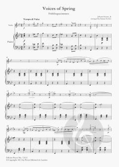 Voices Of Spring / Frühlingsstimmen von Johann Strauss (Vater) 