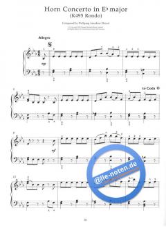 Easy Piano Collection Mozart Gold von Wolfgang Amadeus Mozart 
