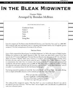 In the Bleak Midwinter von Gustav Holst 
