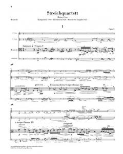 Streichquartett op. 3 von Alban Berg im Alle Noten Shop kaufen (Stimmensatz)