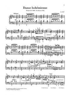 Klavierwerke 1 von Claude Debussy im Alle Noten Shop kaufen - HN1193