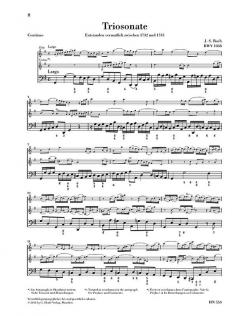 Triosonate in G-dur BWV 1038 (J.S. Bach) 
