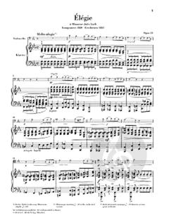 Élégie Op. 24 von Gabriel Fauré für Violoncello und Klavier im Alle Noten Shop kaufen