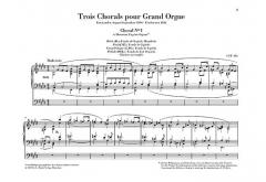 Trois Chorals pour Grand Orgue von Cesar Franck 