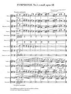 Die Symphonien Nr. 1-4 im Schuber von Johannes Brahms 