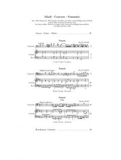 Gambensonaten Wq 88, 136, 137 von Carl Philipp Emanuel Bach 