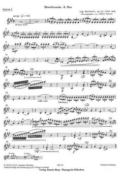Divertimento von Luigi Boccherini 