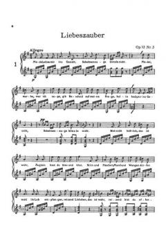 Gitarrelieder von Carl Maria von Weber 