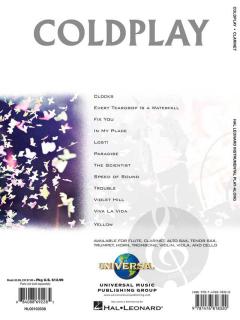 Coldplay For Clarinet 