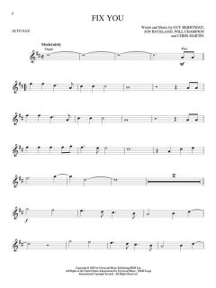 Coldplay for Alto Sax 