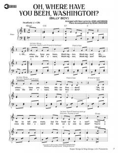 Super Songs And Sing-Alongs: Us Presidents (John Jacobson) 