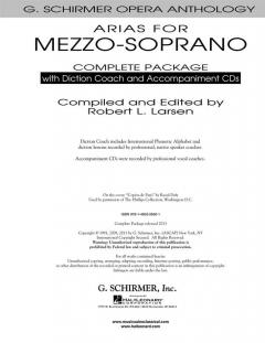 Arias For Mezzo-Soprano 