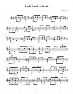 O'Carolan Irish Harp Pieces For Classical Guitar von Turlough O'Carolan 