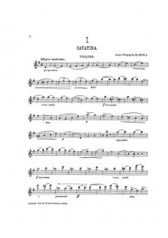 3 Romantic Pieces Op. 13 von Leone Sinigaglia 