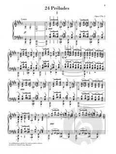 24 Préludes von Sergei Rachmaninow 