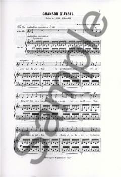 20 Melodies von Georges Bizet 