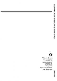 A Hymn On The Nativity (Nico Muhly) 